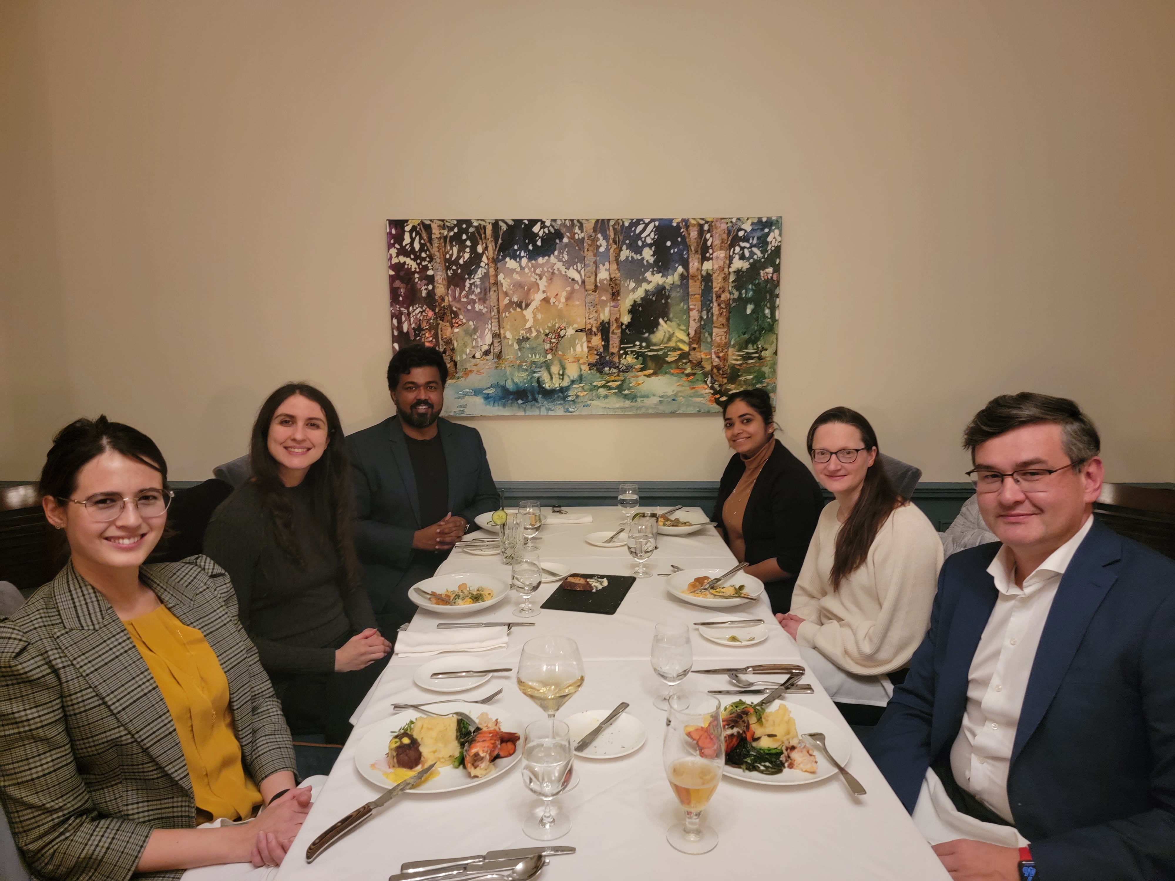 Lab workspace and equipment